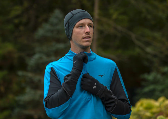 Mizuno Gorro Estándar, Negro, Talla Única