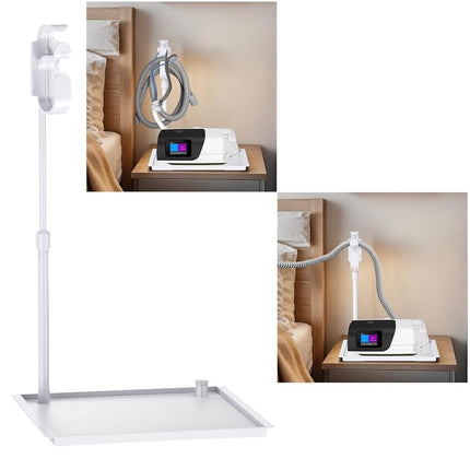 Retractable CPAP Hose Holder for Bed - Adjustable 