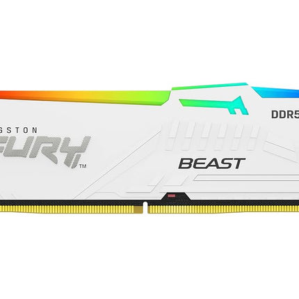 Kingston FURY Beast White RGB 32GB (2x16GB) 5600MT