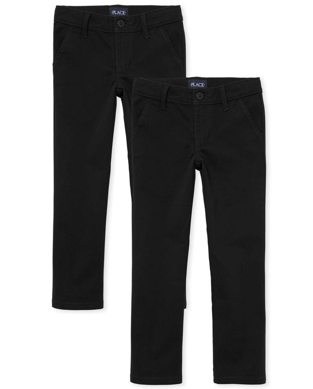 The Children's Place Girls Skinny Chino Pants,Blac