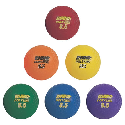 Champion Sports PX85SET Rhino Poly Playground Ball Set, Multicolored, 8.5" Diameter