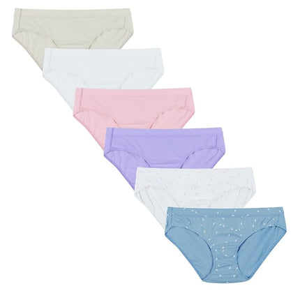 Hanes Women's Pure Comfort Hipster 6-Pack, Assorte