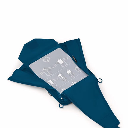 Osprey Ultralight Garment Folder, 6L, Waterfront Blue, O/S