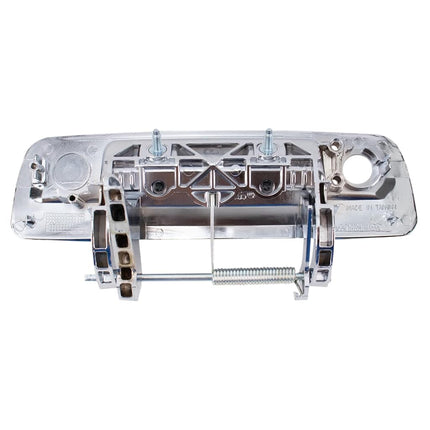 TRQ Metal Reinforced Tailgate Handle Chrome Compatible with 2009-2010 Dodge Ram 1500 2010 2500 3500 2011-2012