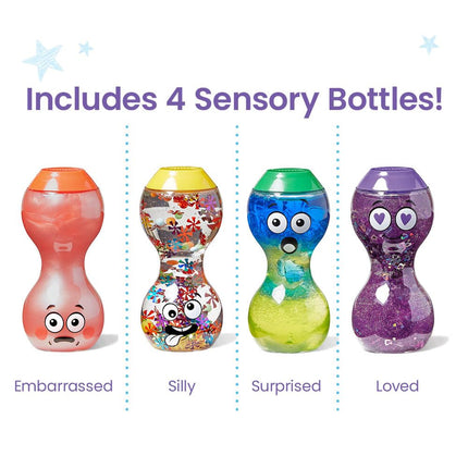 hand2mind Express Your Feelings Sensory Bottles- Secondary Emotions II