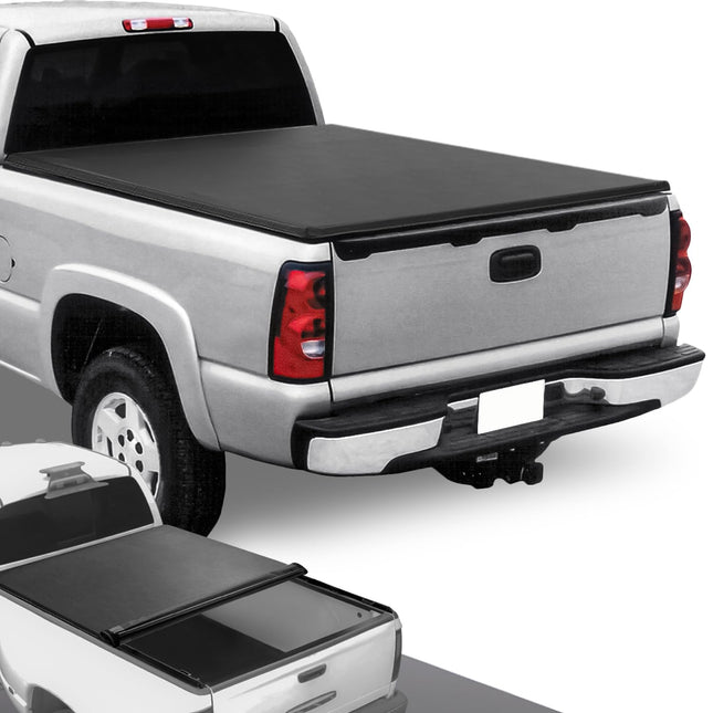DNA Motoring TTC-RU-032 Truck Bed Top Roll-Up Viny
