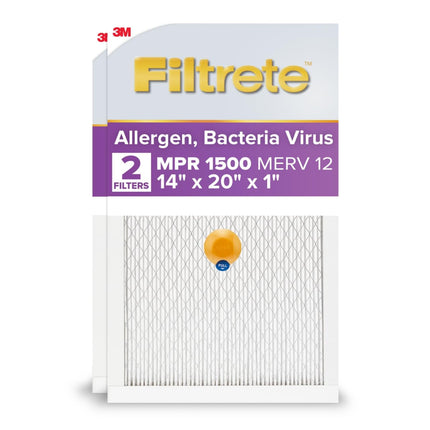 Filtrete Smart Air Filter, MPR 1500 12 in. x 1 in,