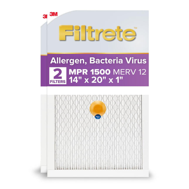 Filtrete Smart Air Filter, MPR 1500 12 in. x 1 in,