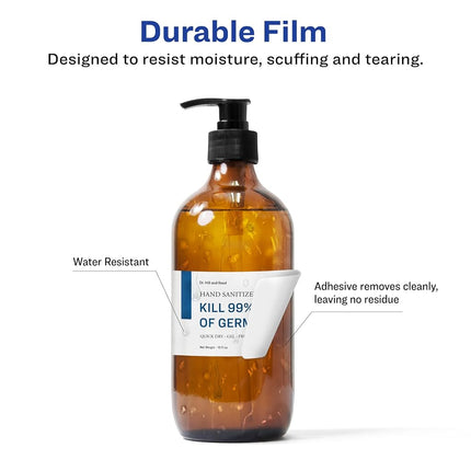 Avery Durable ID Labels with Sure Feed, 2" x 3.5", 200 White Labels, Print-to-The-Edge, Removable Label Adhesive, Laser/Inkjet Printable Labels