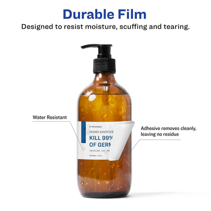 Avery Durable ID Labels with Sure Feed, 2" x 3.5", 200 White Labels, Print-to-The-Edge, Removable Label Adhesive, Laser/Inkjet Printable Labels