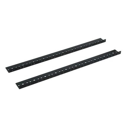 Gator Rackworks Heavy Duty Steel Rack Rail Set; 10U Rack Size (GRW-RACKRAIL-10U)
