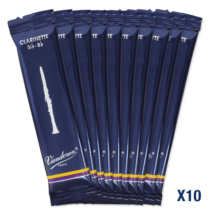 Vandoren Traditional Bb Clarinet Reeds Strength 5