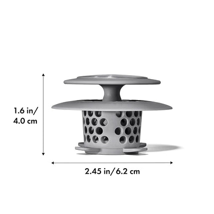 OXO Good Grips Stainless Steel Hair Catch Drain Protector