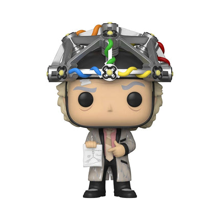 Funko POP! Movies: Back to the Future - Doc Brown with Helmet