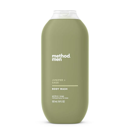 Method, Men, Body Wash, Juniper + Sage, 1 x 532ml