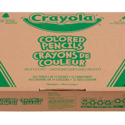 Crayola Coloured Pencils Classpack, 462 Count
