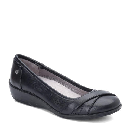 LifeStride Women's, I Loyal Flat, Black, 9.5