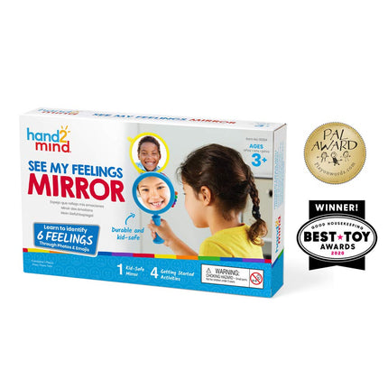 Learning Resources See My Feelings Mirror Set of 4, Calm Corner Resource