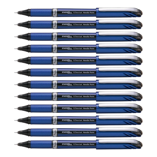 Pentel EnerGel Plus 0.5mm Tip Pen Black (Pack of 1