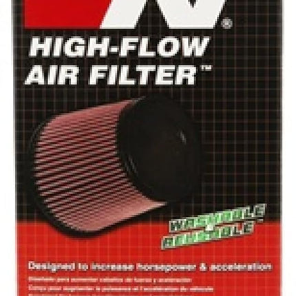 K&N Universal Clamp-On Air Filter: High Performance, Premium, Washable, Replacement Engine Filter: Flange Diameter: 3.5 In, Filter Height: 8.5 In, Flange Length: 0.625 In, Shape: Round, RU-1785