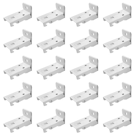KXLife Wall Mount Brackets for Flexible Curtain Tr