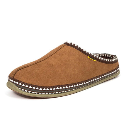 Deer Stags Men's Wherever Slipper Slip on, Chestnut, 7 UK