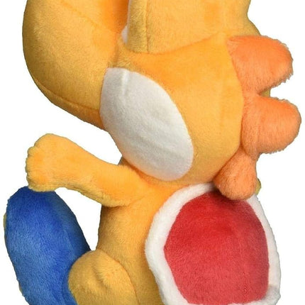Little Buddy Super Mario Bros. 6" Orange Yoshi Stuffed Plush