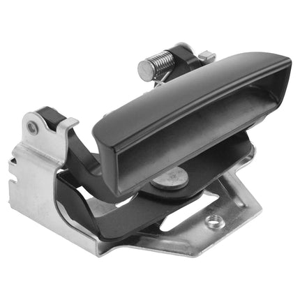 TRQ Smooth Black Rear Tailgate Handle Compatible with 97-11 Dodge Dakota Mitsubishi Raider