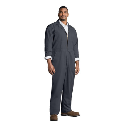Red Kap Men's Twill Action Back Coverall with Ches