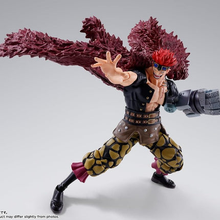 TAMASHII NATIONS One Piece figurine S.H. Figuarts Eustass Kid -The Raid on Onigashima- 15 cm, Red