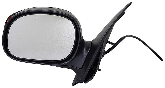 Dorman 955-1198 Driver Side Power Door Mirror - Folding with Signal for Select Ford Models, Black