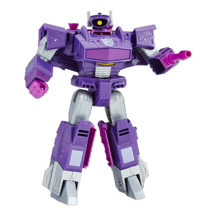 Figurine Transformers Generations Cyber Battalion Classe Shockwave – Exclusivité
