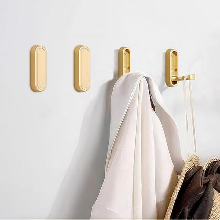 Foldable Towel Hooks for Bathroom 4 Pack,Wall Hook