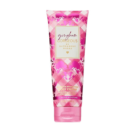 Bath & Body Works Gingham Gorgeoous Ultimate Hydration Body Cream Gift Set for Women, 200 ml (Gingham Gorgeoous)