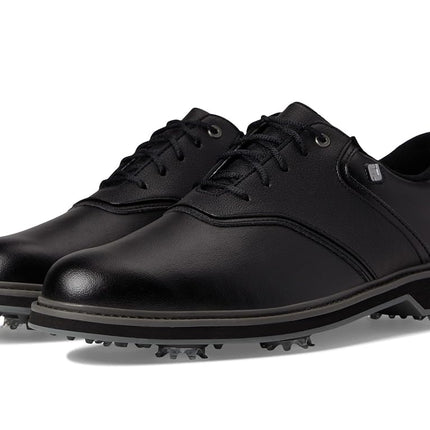Footjoy Men's Fj Originals Golf Shoe, Black/Black, 14