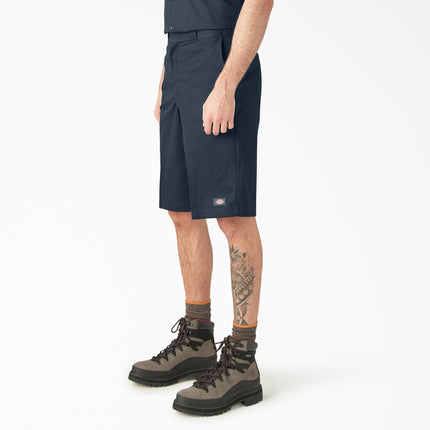 Dickies Men's 13 Inch Loose Fit Multi-Pocket Work Short, Dark Navy 46