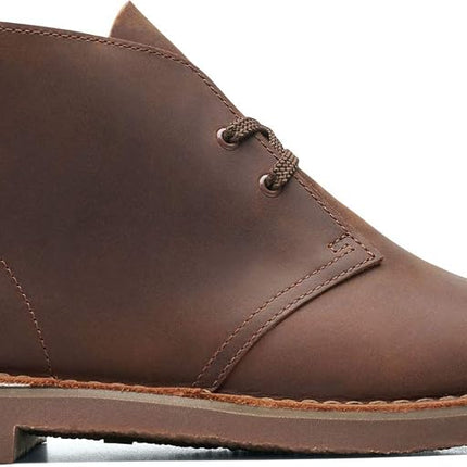Clarks - Mens Bushacre 3 Boots, 9.5 UK Wide, Dark Brown Leather