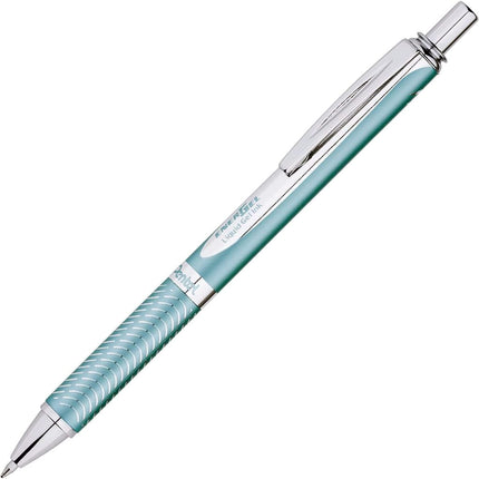 Bolígrafo de gel líquido Pentel EnerGel Alloy, línea mediana (0,7 mm), barriles surtidos
