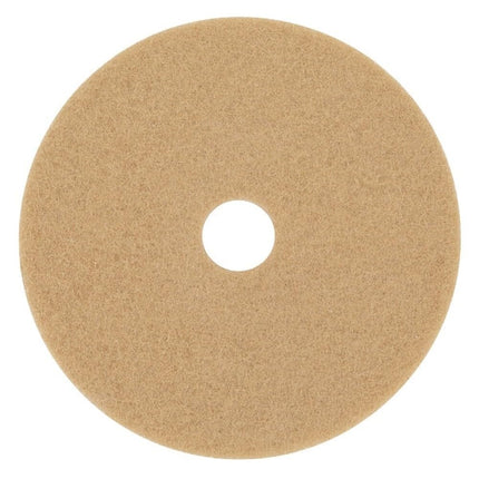 3M Floor Burnishing Pad - 17 in - Tan 3400-5 Pads per case
