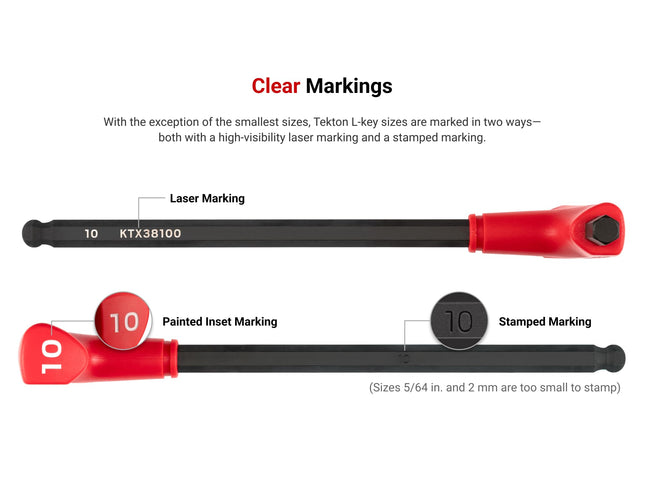 TEKTON 6 mm Ball End Hex T-Handle Key | KTX38060