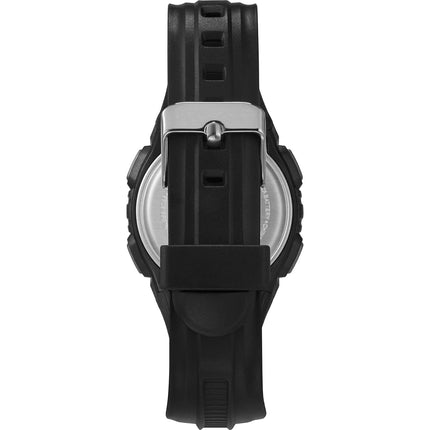 Timex Men's Sport 43 mm Watch - Black Resin Strap Digital Dial Black Case TW5M61700