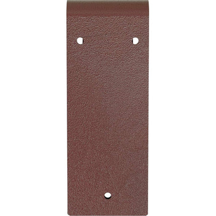 Ekena Millwork BKTM03X08X08MOHRE Steel Bracket Morris, 3"W x 8"D x 8"H, Hammered Bright Red