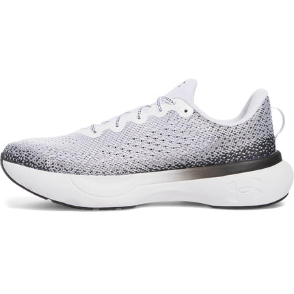 Under Armour Mens Infinite, (109) White/Black/White, 6 UK