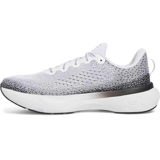 Under Armour Mens Infinite, (109) White/Black/Whit