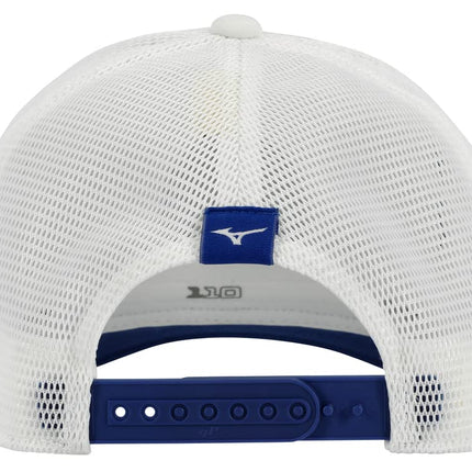 Mizuno Standard Crossed Clubs Meshback Hat White