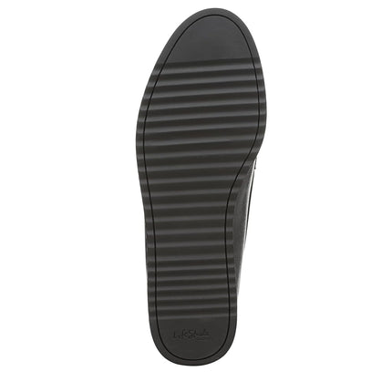 LifeStride Women's Zee Loafer, Black-dm, 6.5 Wide