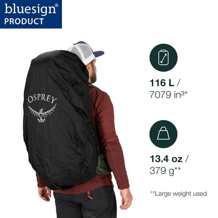 Osprey AirCover Travel Accessories, 116L, Black, L