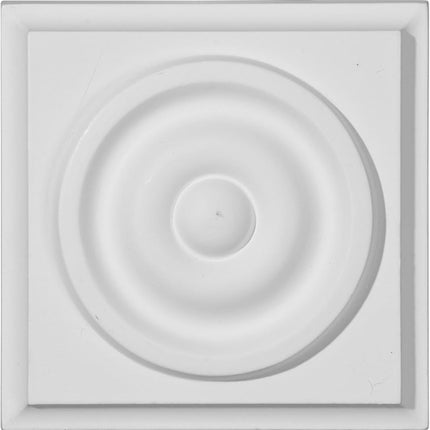 Ekena PB03X03AT W x 3 3/4" H x 1 3/8" P Anthony Plinth Block, Primed