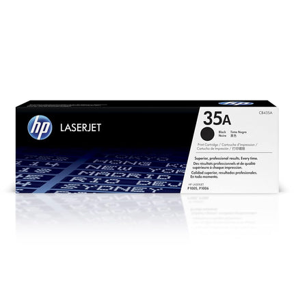 HP CB435A 35A Original LaserJet Toner Cartridge, B