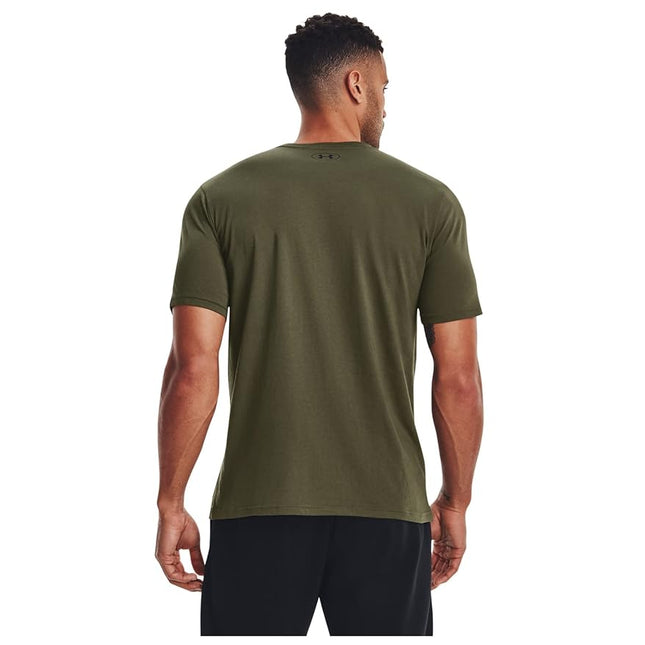 Under Armour Men's Sportstyle Colorblock T-Shirt, (390) Marine Od Green/Black/Black, 4X-Large